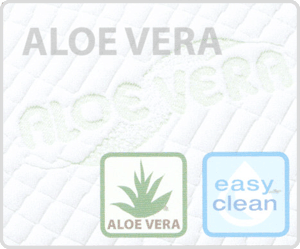 Oberbezug Aloe Vera Glatt